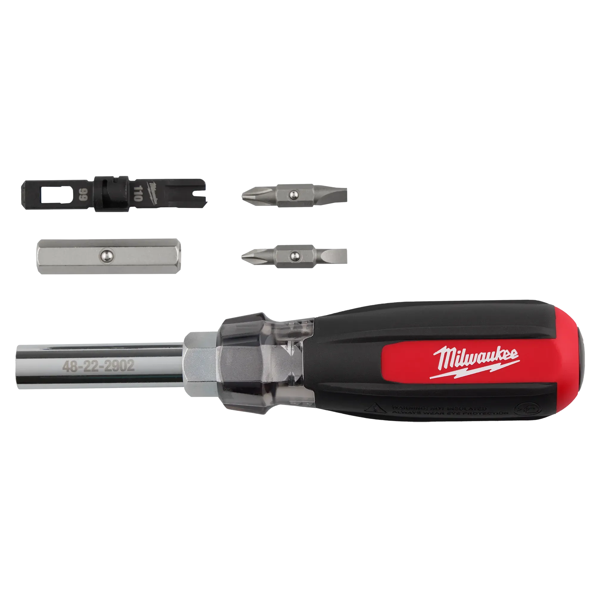 Milwaukee 48-22-2902, 9in1 Punchdown Multi-Bit Screwdriver