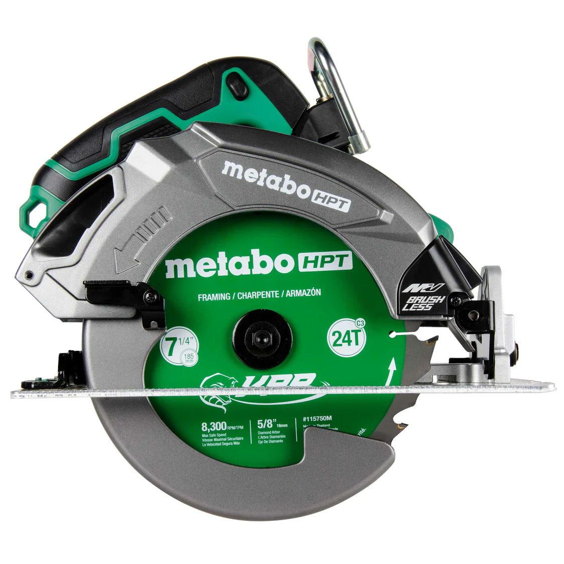 Metabo HPT C3607DBQ4M, 36V MultiVolt™ 7-1/4 Inch Cordless Circular Saw (Tool Only)