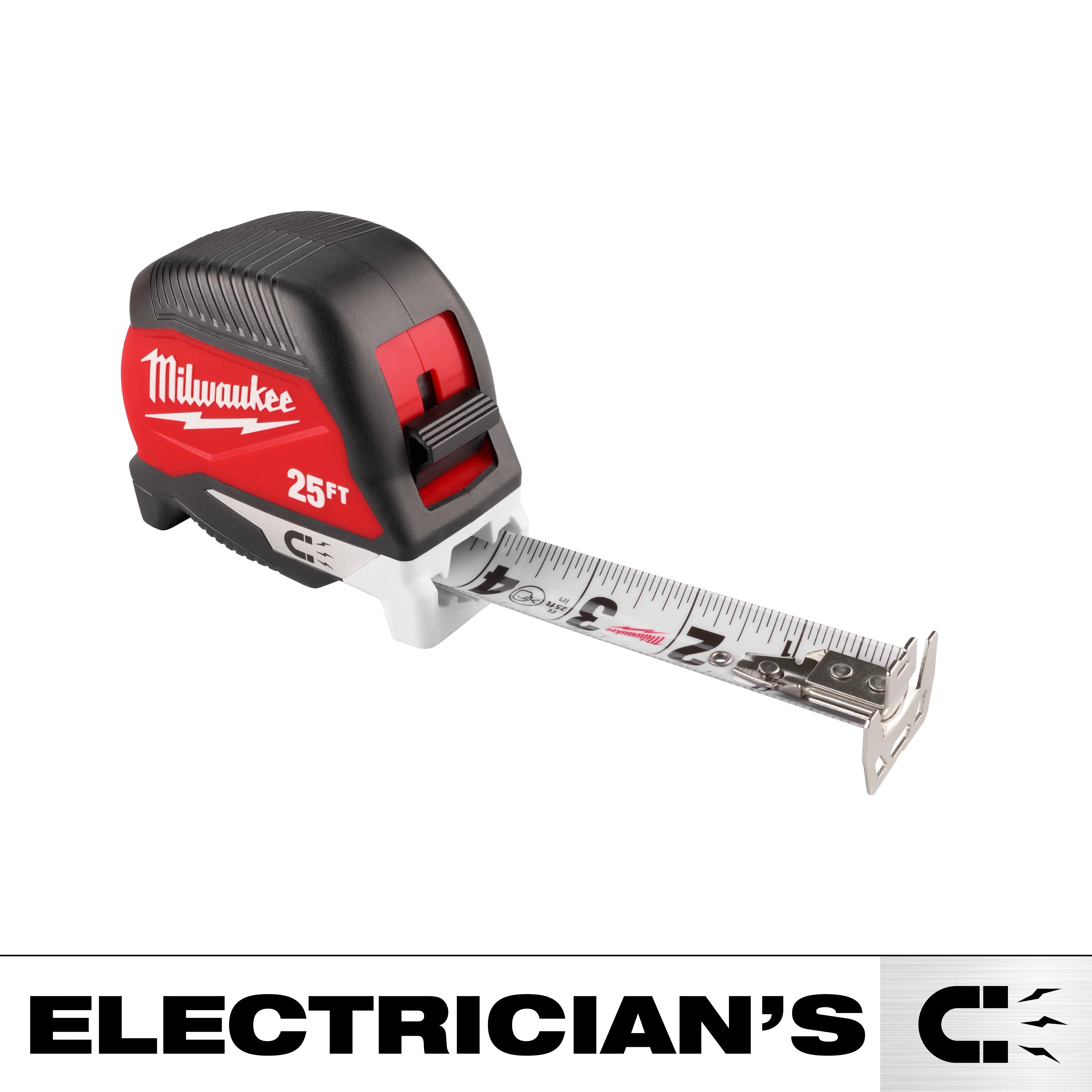 Milwaukee 48-22-1027M, 25ft Electrician's Magnetic Tape Measure
