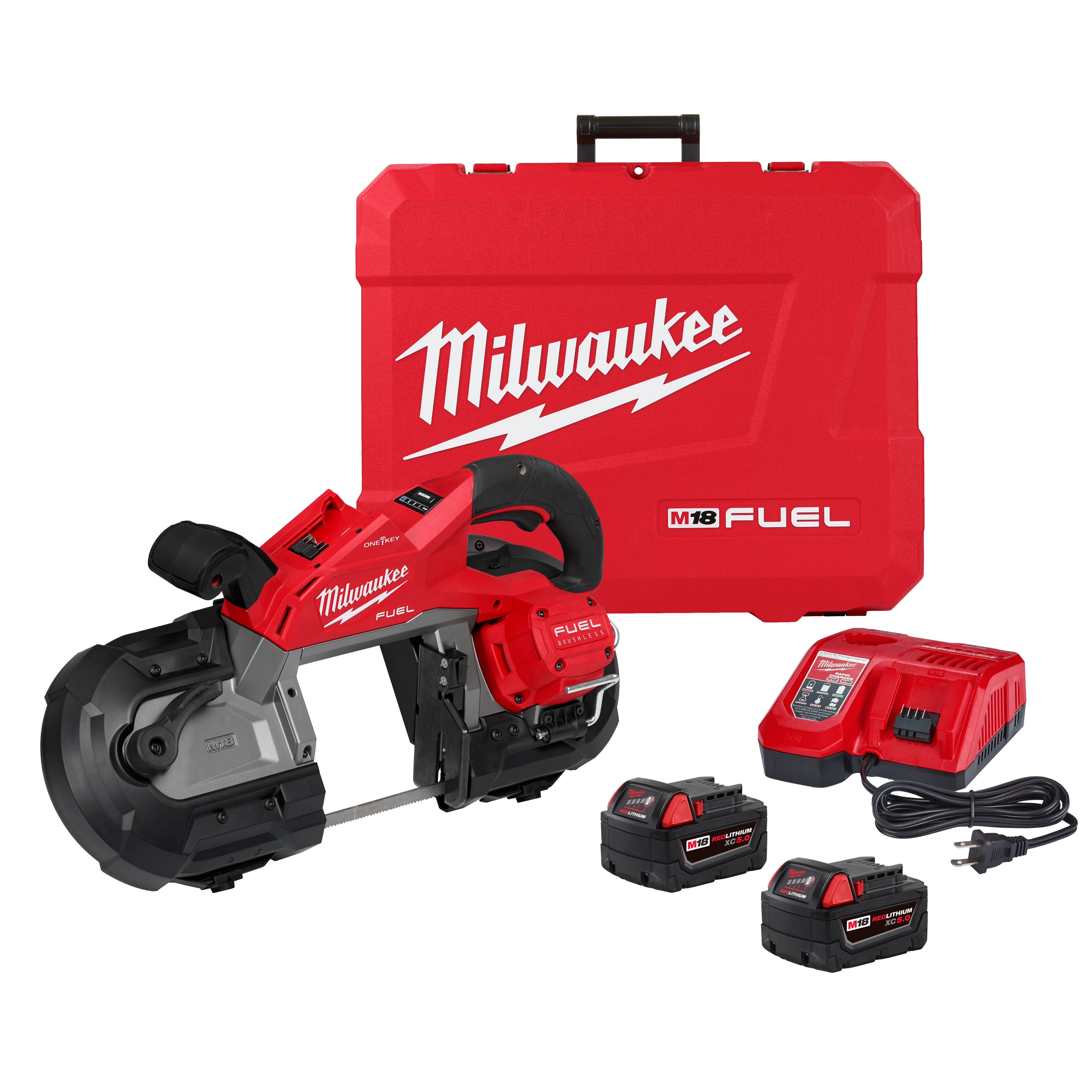 Milwaukee 2929S-22, M18 FUEL™ Dual Trigger Deep Cut Band Saw Kit