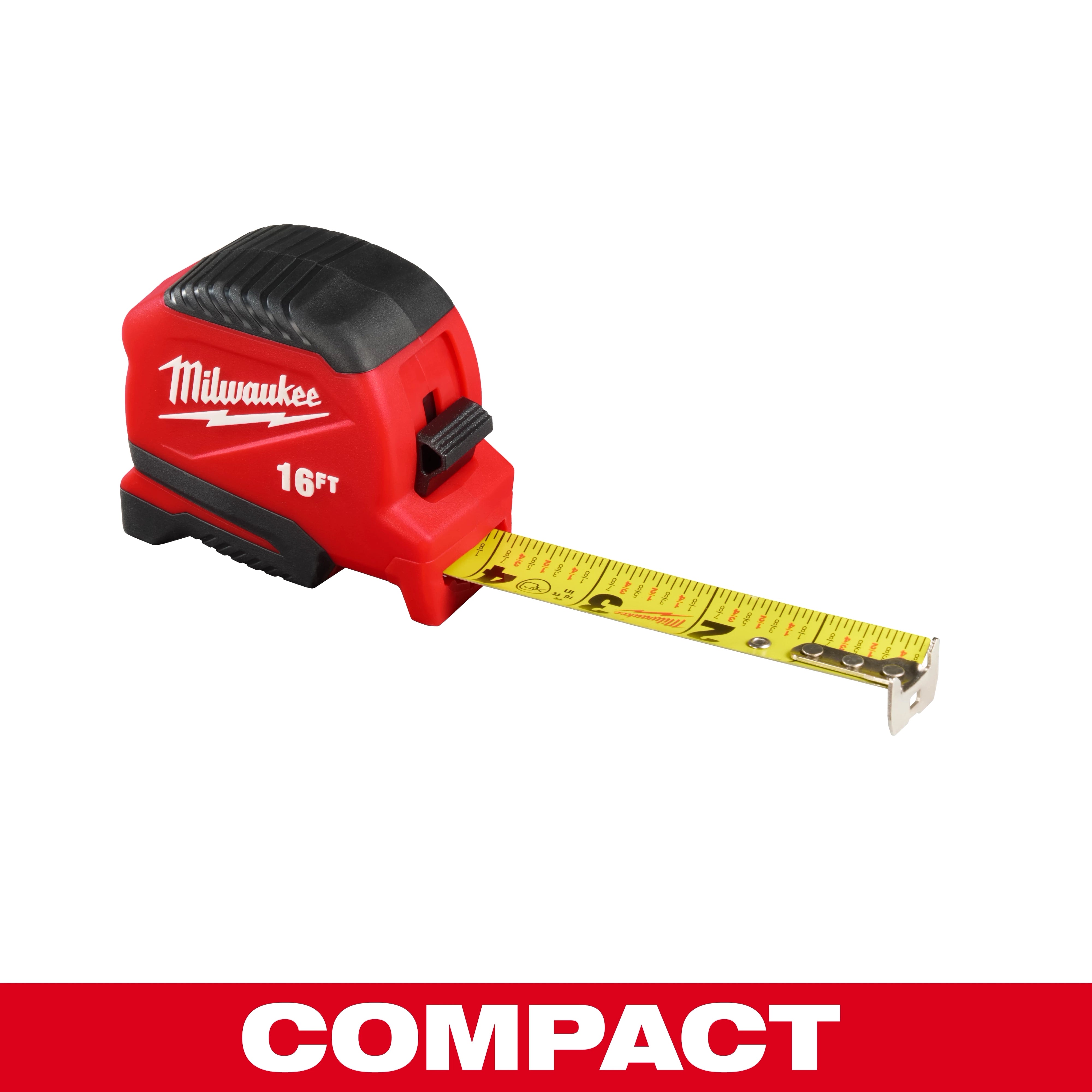 Milwaukee 48-22-1716, 16ft Compact Tape Measure