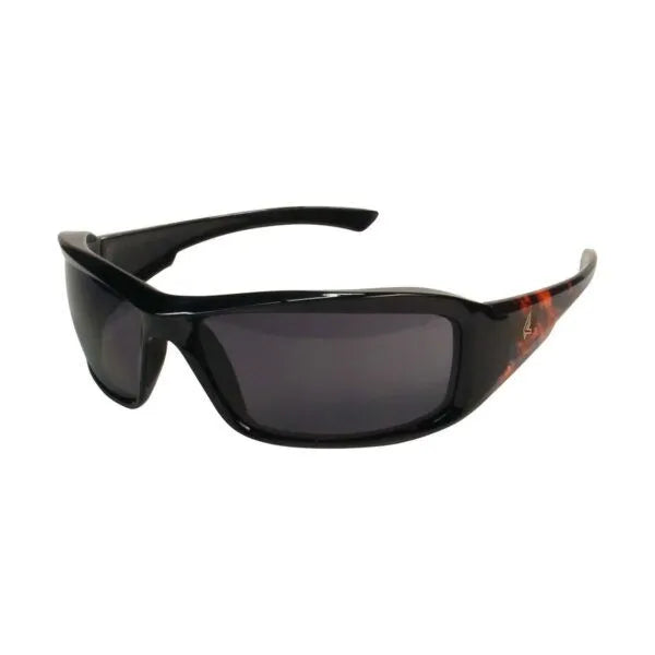 Edge Eyewear TXB416-T1, Brazeau True North, Black & Red Mountains Frame/Smoke Lens (Polarized)