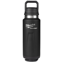 Milwaukee 48-22-8397B, PACKOUT™ 36oz Insulated Bottle with Chug Lid Black