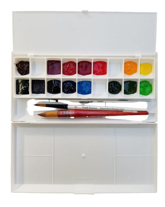 M Graham “Teacher's Choice” Watercolor Palette (in pans)