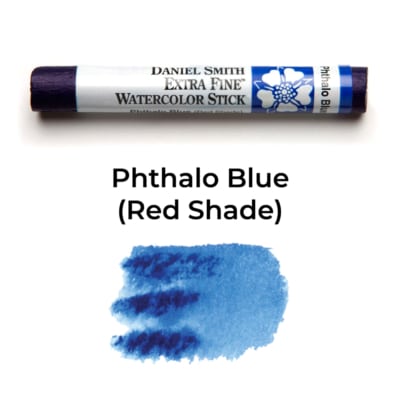  Daniel Smith Extra Fine Watercolor Paint, 5ml Tube, Phthalo  Blue(RS), 284610119