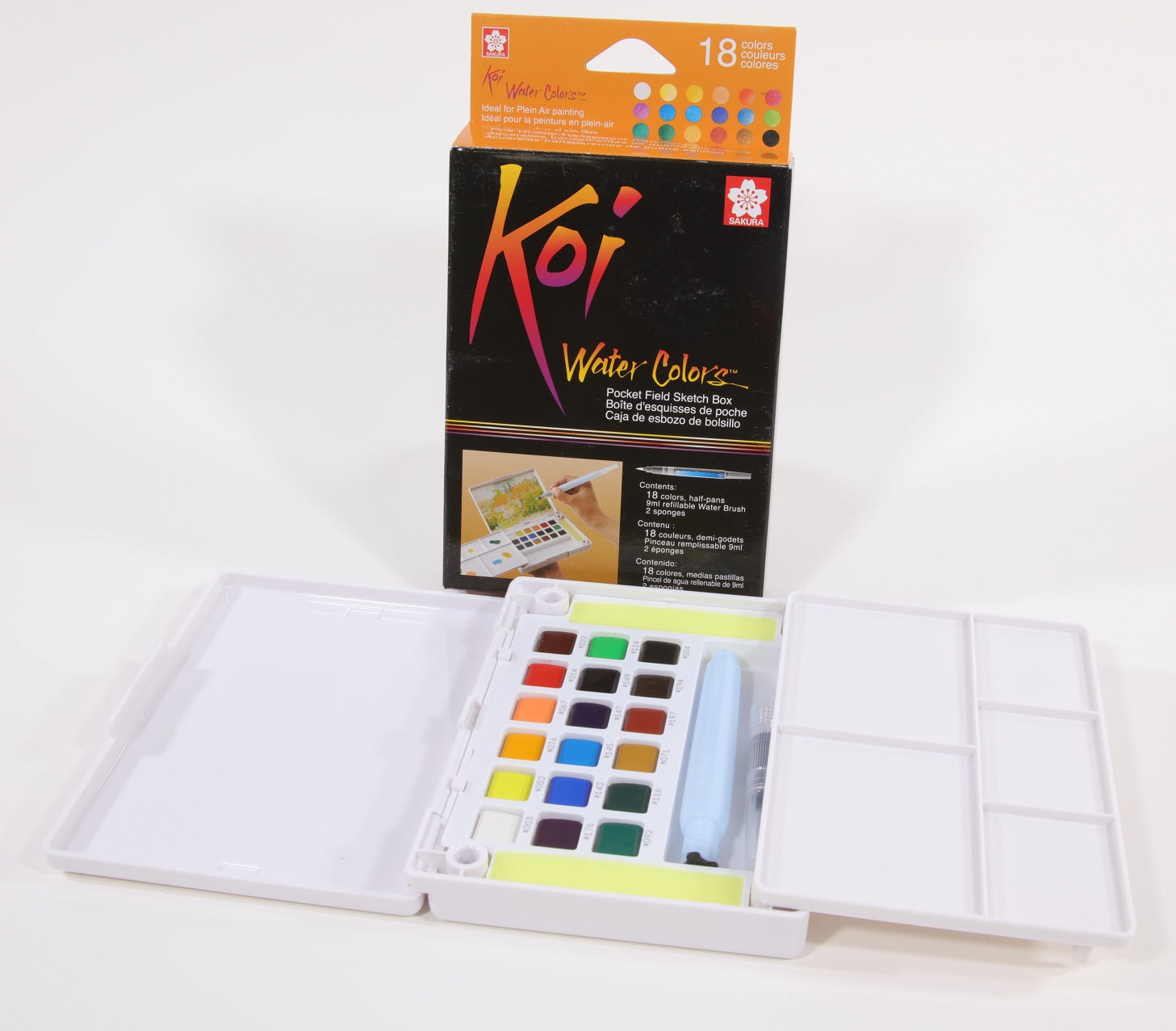 Koi Watercolor Travel Set of 24  Spokane Art Supply – spokane-art-supply