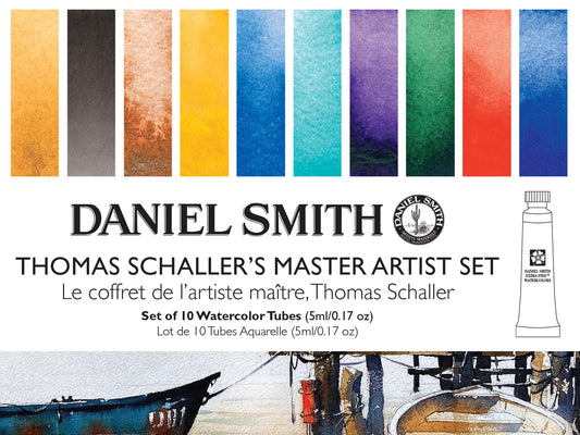 DANIEL SMITH QUINACRIDONES FULL WATERCOLOR SET - FULL SET OF 14  QUINACRIDONES WATERCOLOURS - Artemiranda, Daniel Smith Watercolor Set 