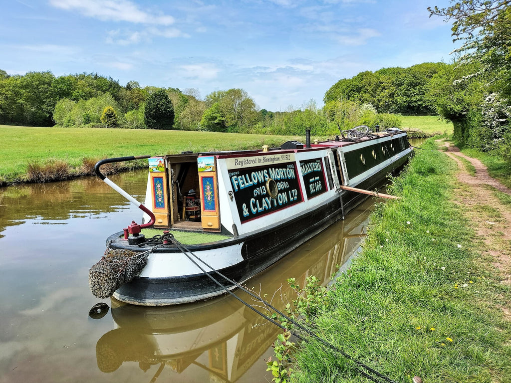 Narrow boat on the canal