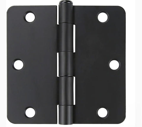 interior matte black door hinges