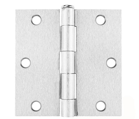 satin nickel residential door hinges