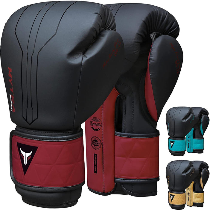 title boxing memory foam tech training gloves