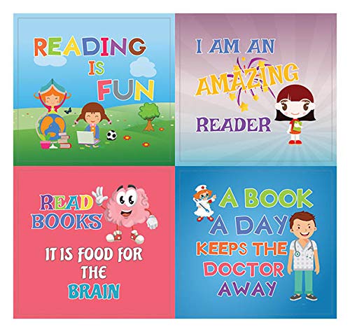 Creanoso Kids Reading Stickers (20-Sheet) – Colorful Inspiring Inspira