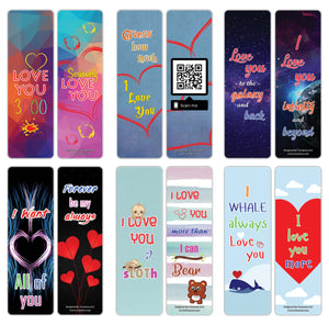 Love You 3000 Dad Bookmarker Cards 30 Pack A A A œ Stocking Stuffer Creanoso