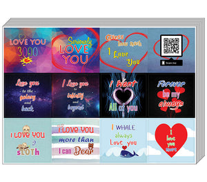 Creanoso Love You 3000 Stickers A Inspirational Sayings Romantic Sti