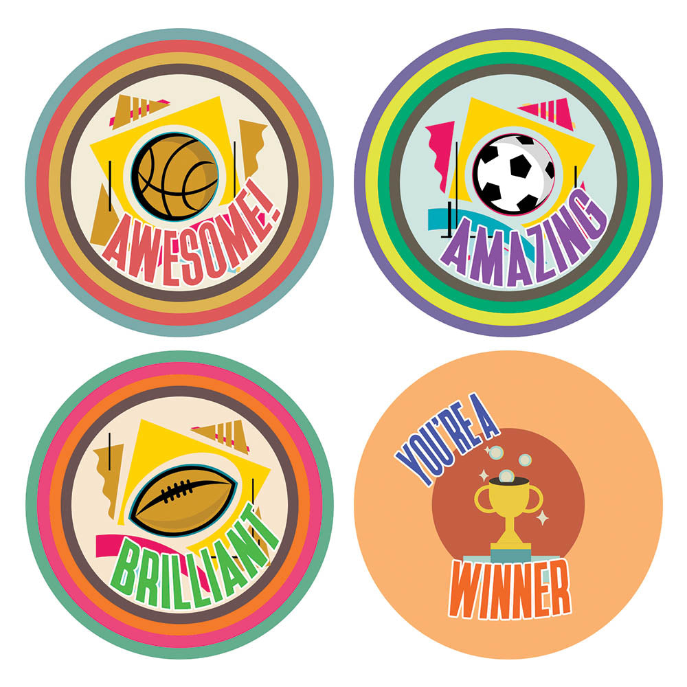 Creanoso Sports Accomplishment Merit Stickers ÃƒÂ¢Ã¢â€šÂ¬Ã¢â‚¬Å“ Gift