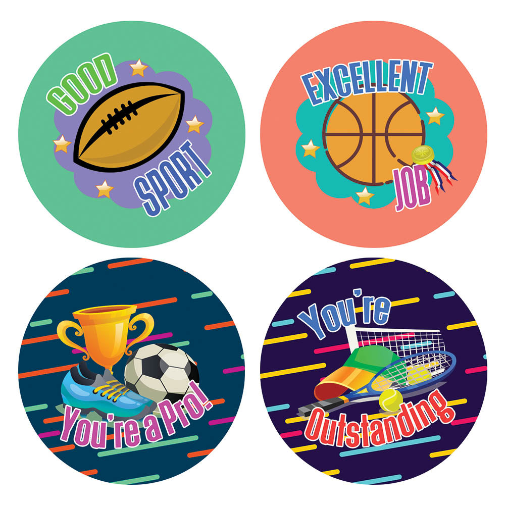 Creanoso Sports Accomplishment Merit Stickers ÃƒÂ¢Ã¢â€šÂ¬Ã¢â‚¬Å“ Gift