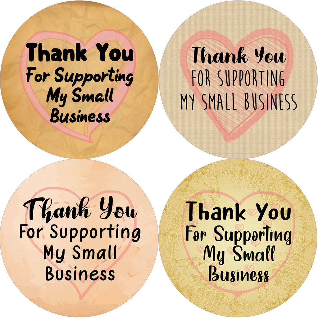 Small Business Thank You Stickers Series 1 (10-Sheet) – Creanoso