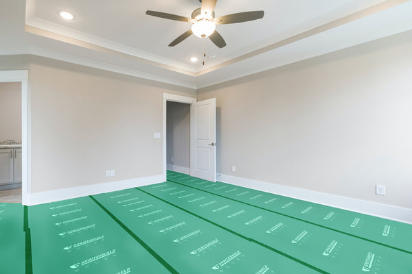 Self-Adhesive vs. Non-Adhesive Floor Protection