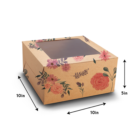 Cake Box 10x10x5