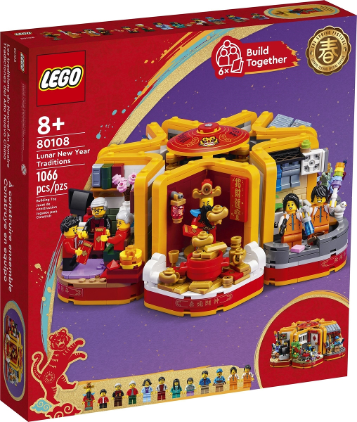 LEGO Danseur Dragon - Célèbre Le Nouvel an Chinois avec Style avec Le  Danseur Dragon BrickHeadz™ !