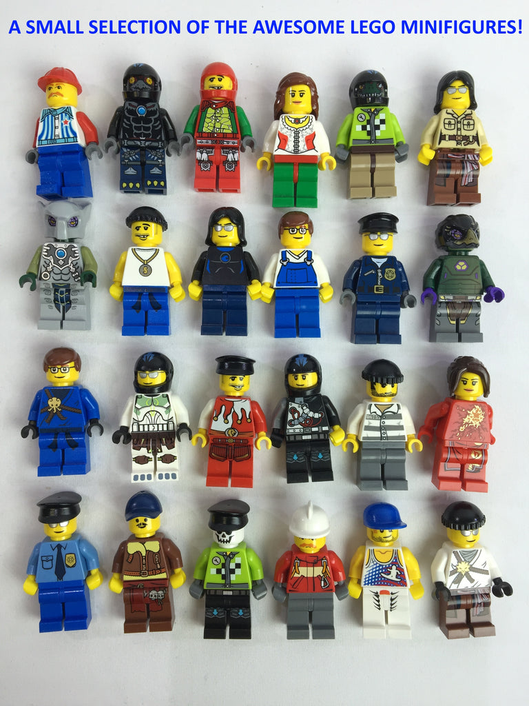 10 PACK of NEW LEGO Minifigures - Random! choice - no duplicates! – Brick Loot
