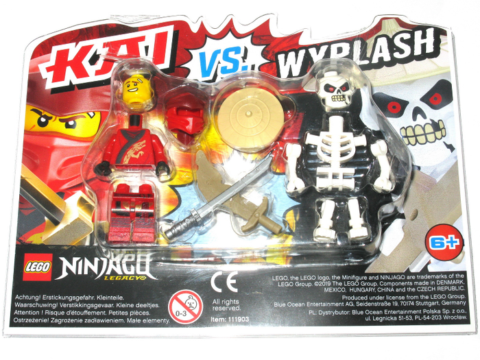 Sluipmoordenaar morgen smog LEGO - Ninjago: Legacy: The Golden Weapons: Kai vs. Wyplash blister pa –  Brick Loot