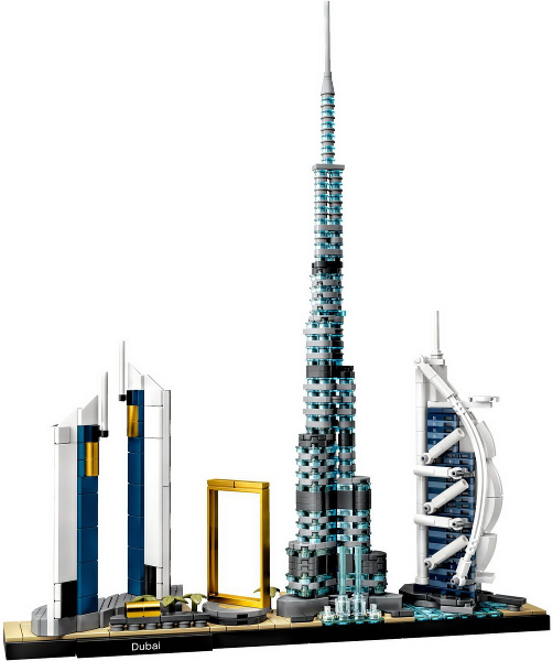  LEGO Architecture Skylines: Tokyo 21051 Building Kit,  Collectible Architecture Building Set for Adults (547 Pieces) : Toys & Games