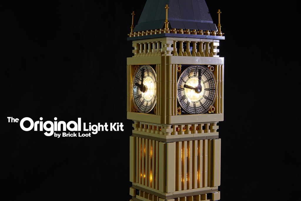 præst spiselige aluminium LED Lighting Kit for LEGO London Big Ben 10253 – Brick Loot