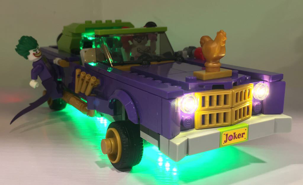joker lowrider lego set