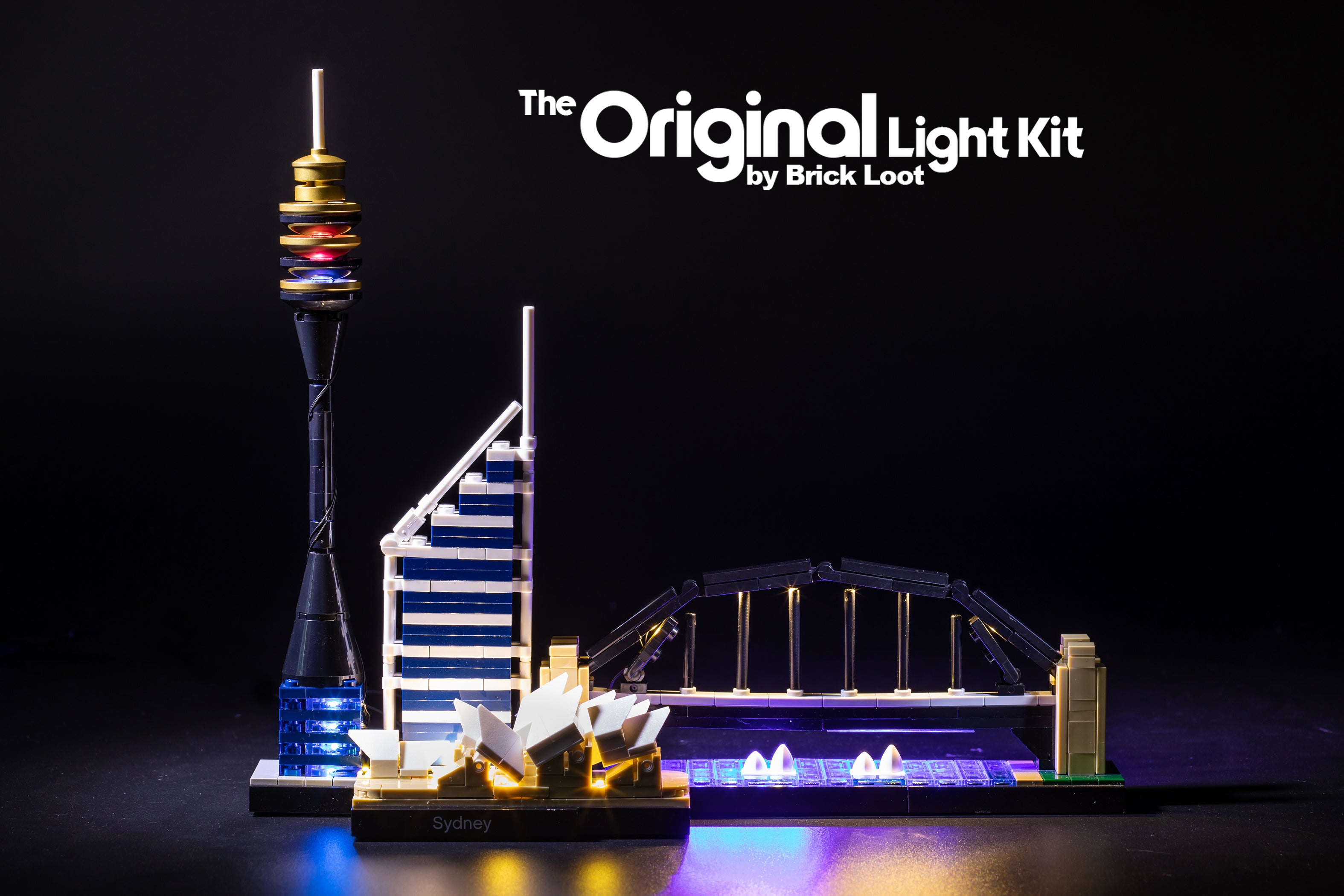 LED Lighting Kit for LEGO Architecture Chicago Skyline set 21033