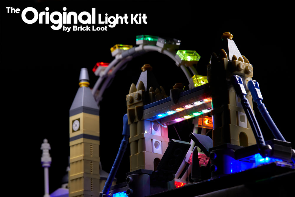 LED Lighting Kit for LEGO Architecture Skyline Collection Las Vegas 21047