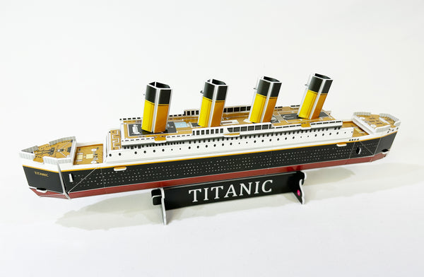 Titanic Ship - Paper Craft 3D Puzzle – Brick Loot