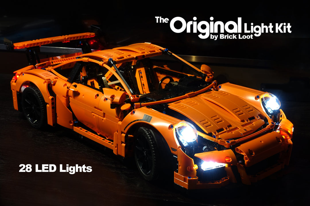 Incroyable kit d'éclairage Lego pour Porsche 911 10295 – Lightailing