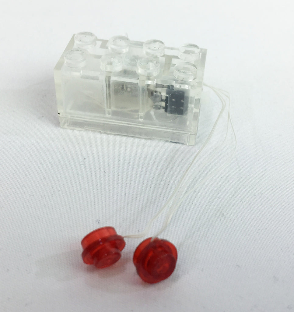 Light Kit For Lego Double Red Led Lego Studs With 2x4 Battery Brick Brick Loot