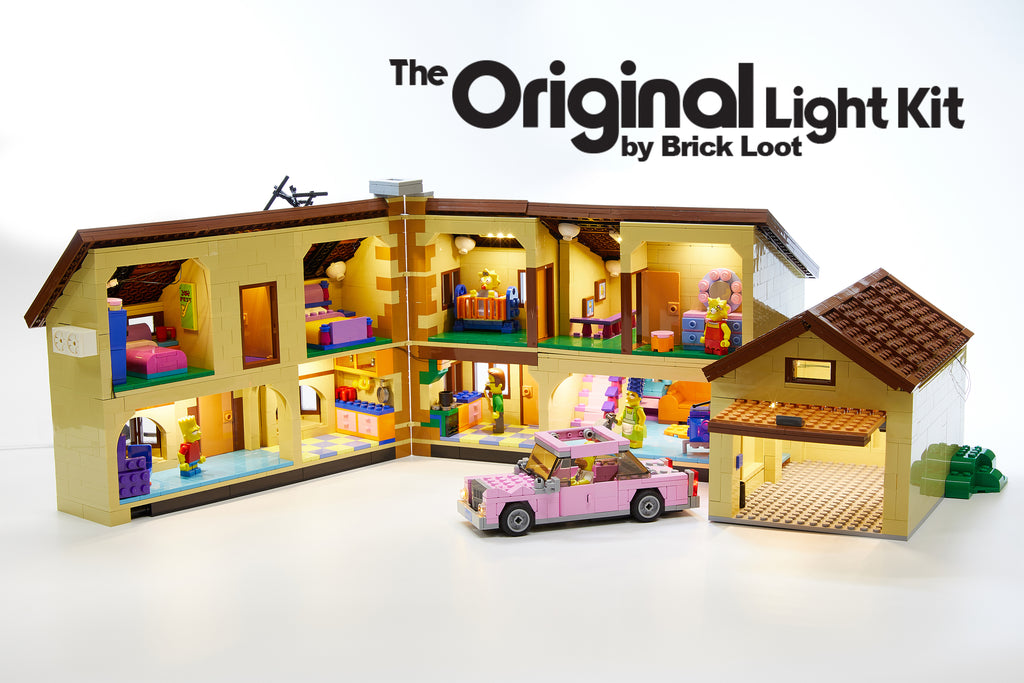 LED Lighting Kit for LEGO The Simpsons™ House 71006