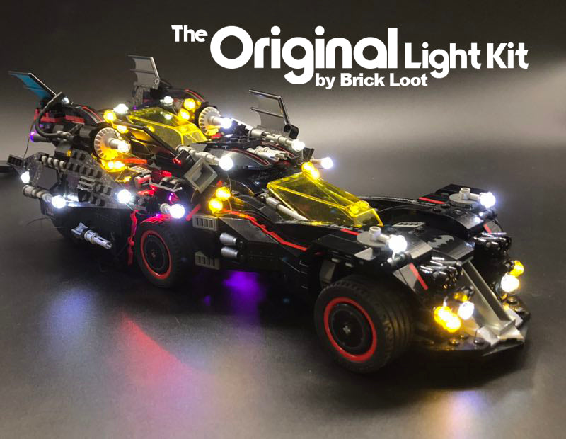 LED Lighting kit for LEGO Batman Movie - The Ultimate Batmobile 70917 –  Brick Loot