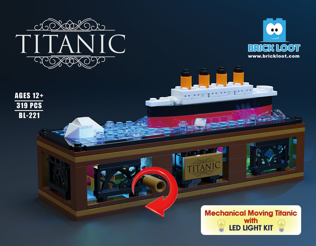 Large Titanic Ship - 390 Pieces