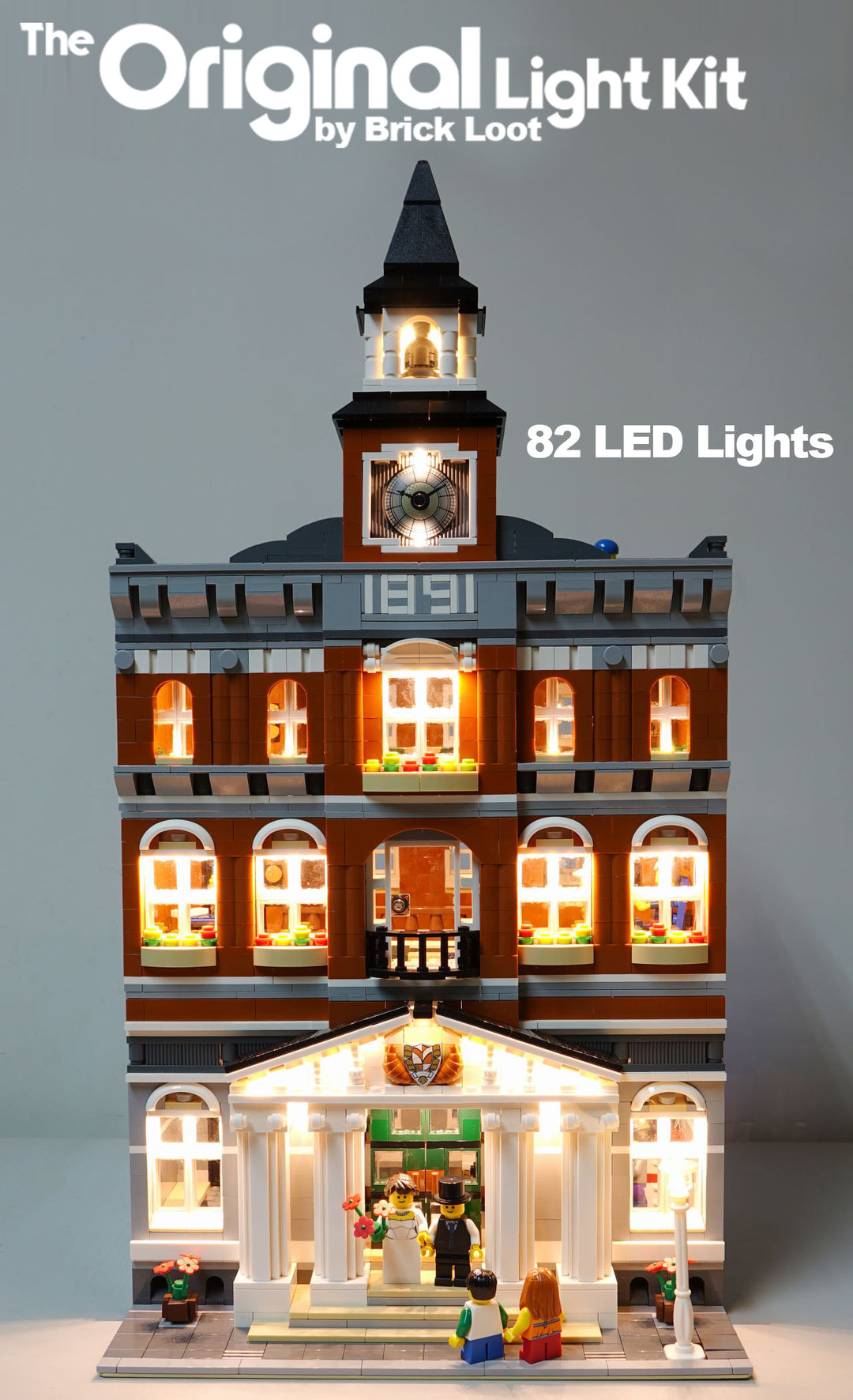BRIKSMAX LED Lighting Kit for Architecture Las Vegas-Compatible with Lego 21047 Building Blocks Model- Not Include The Lego Set