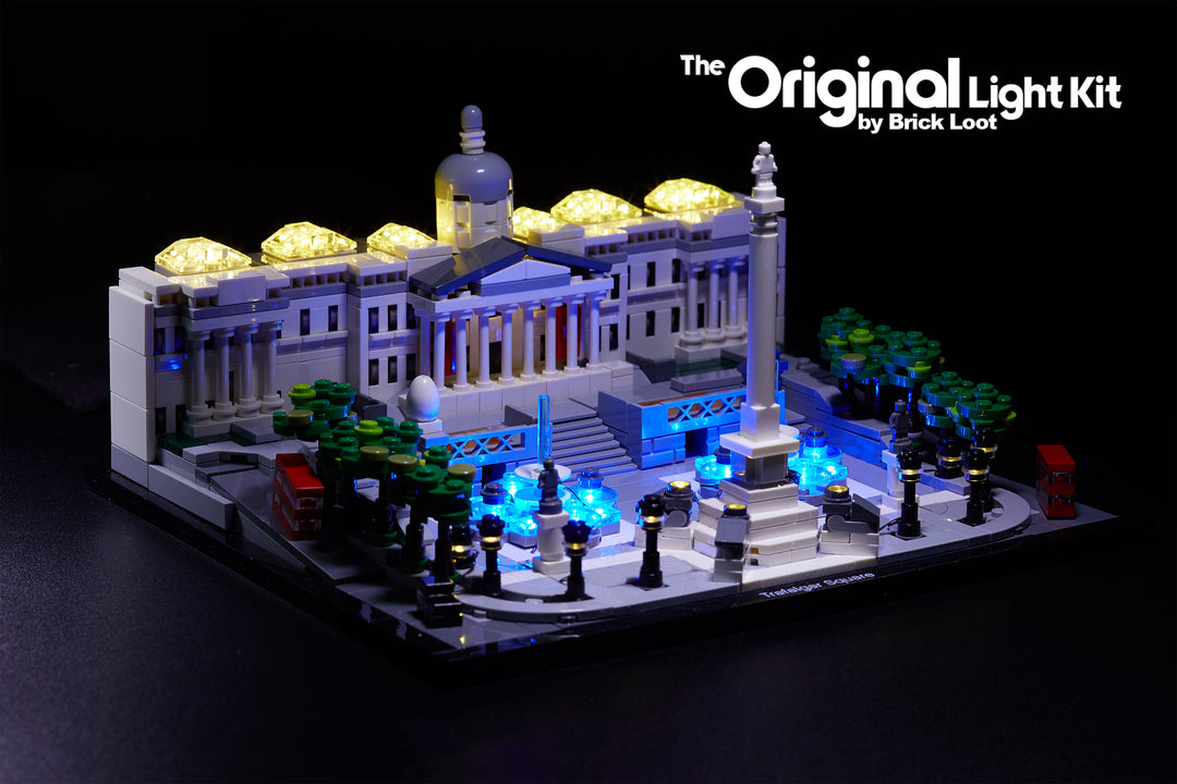 GEAMENT LED Light Kit for Architecture Skyline Collection Las Vegas - Compatible with Lego 21047 Building Model (Lego Set Not Included)