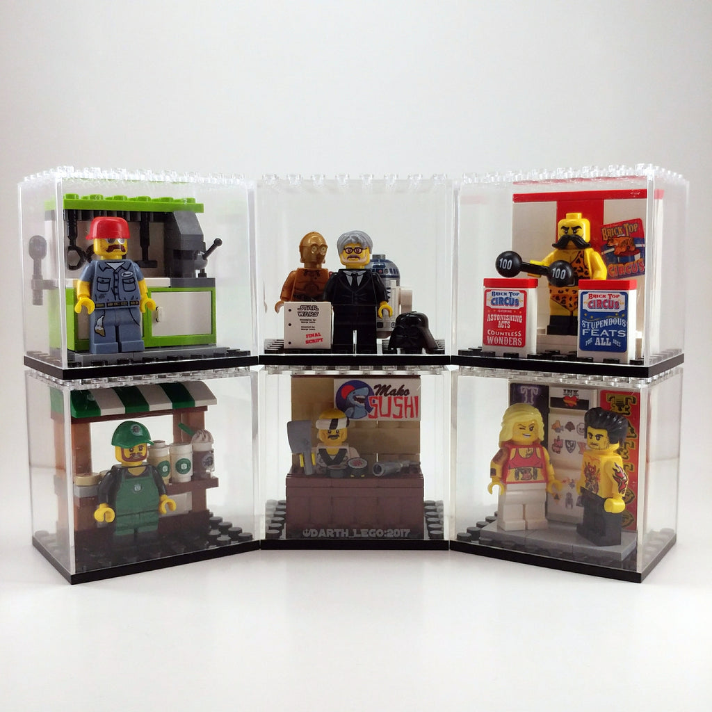 lego minifigure display stand
