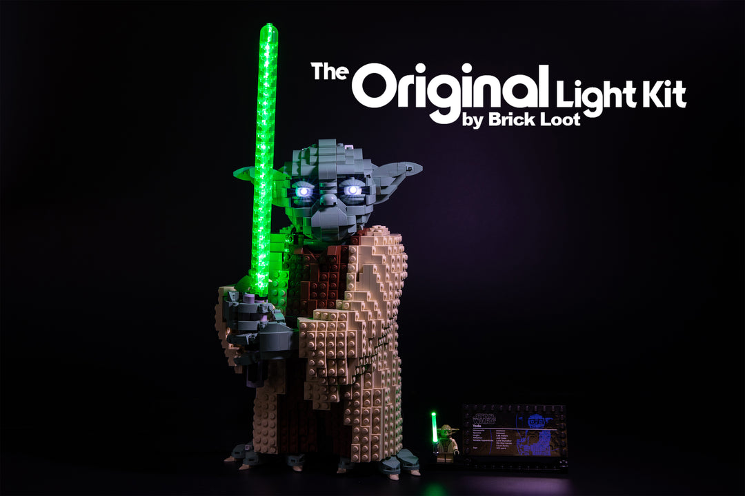 LED Lightsaber: Red, Blue, Green - LIGHT LINX - works with LEGO bricks –  Brick Loot