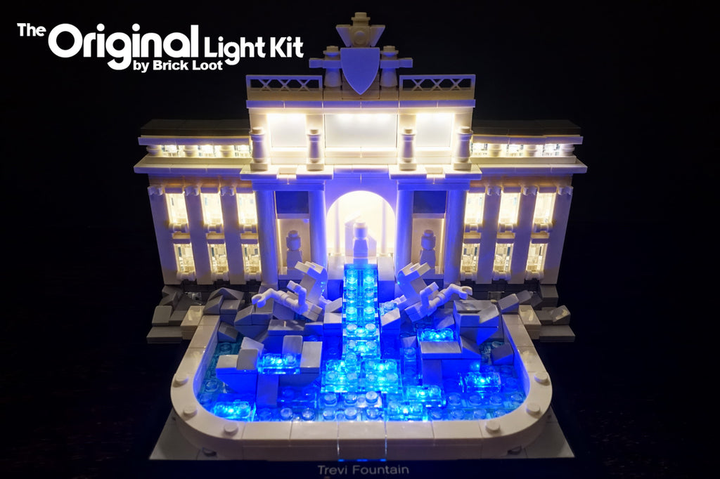 LED Lighting Kit for Trevi Fountain 21020 Brick Loot