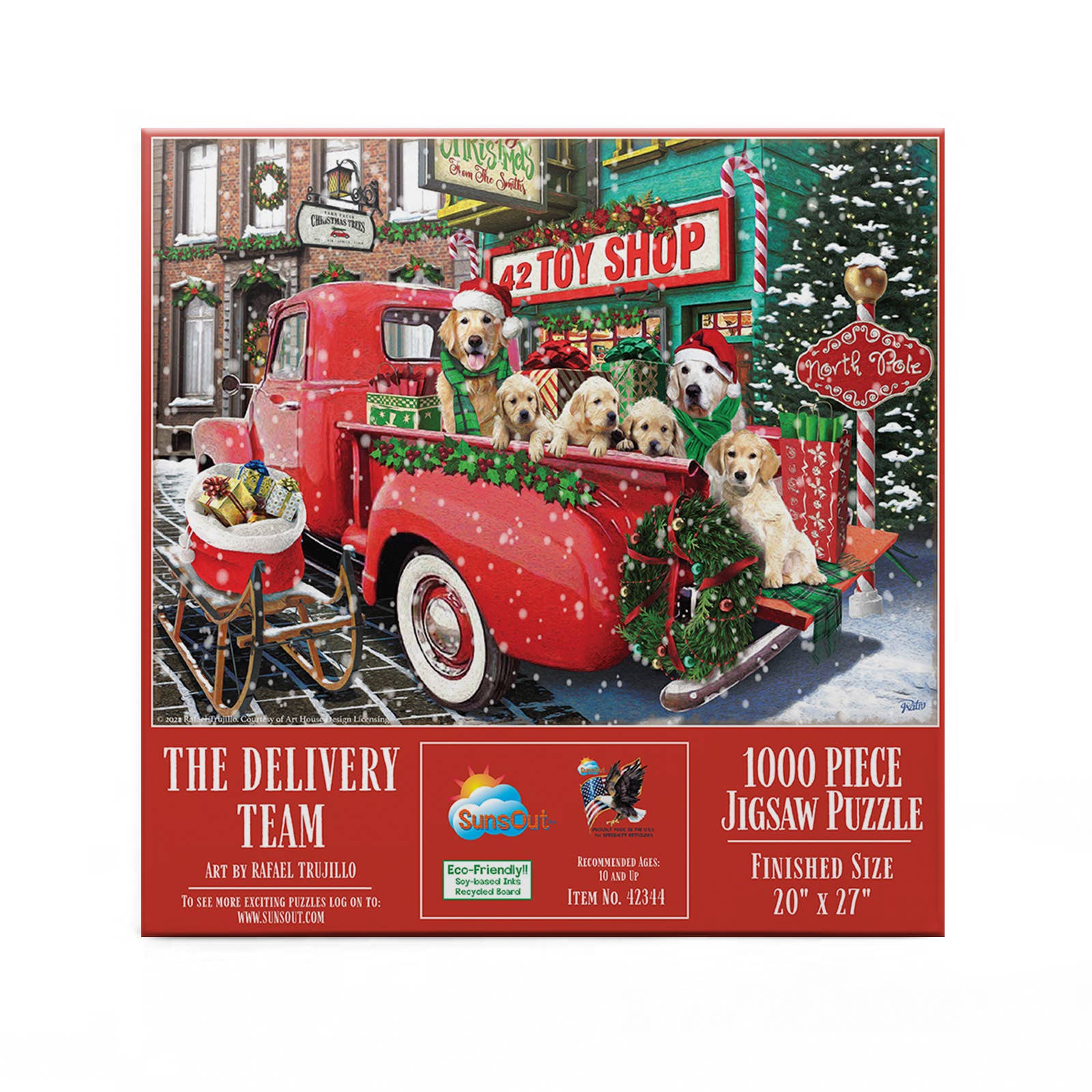 1000 Piece Puzzle: The Delivery Team