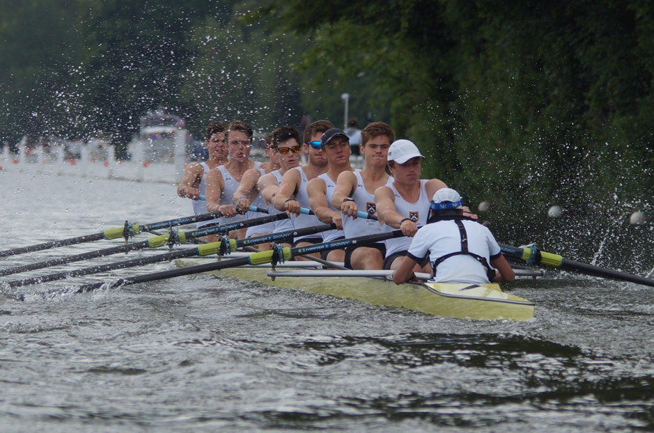 St Pauls racing at Henley Royal Regatta