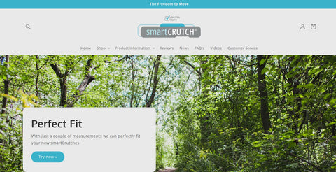 Check it out...www.smartcrutch-usa.com has a new look!!