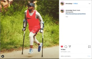 eNews#7 Ipeleng ’Crazylegs’ runs marathons on smartCRUTCH