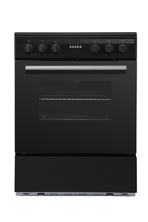 Cuisinière gaz 4 brûleurs + double four - SCG6DOB - Schneider