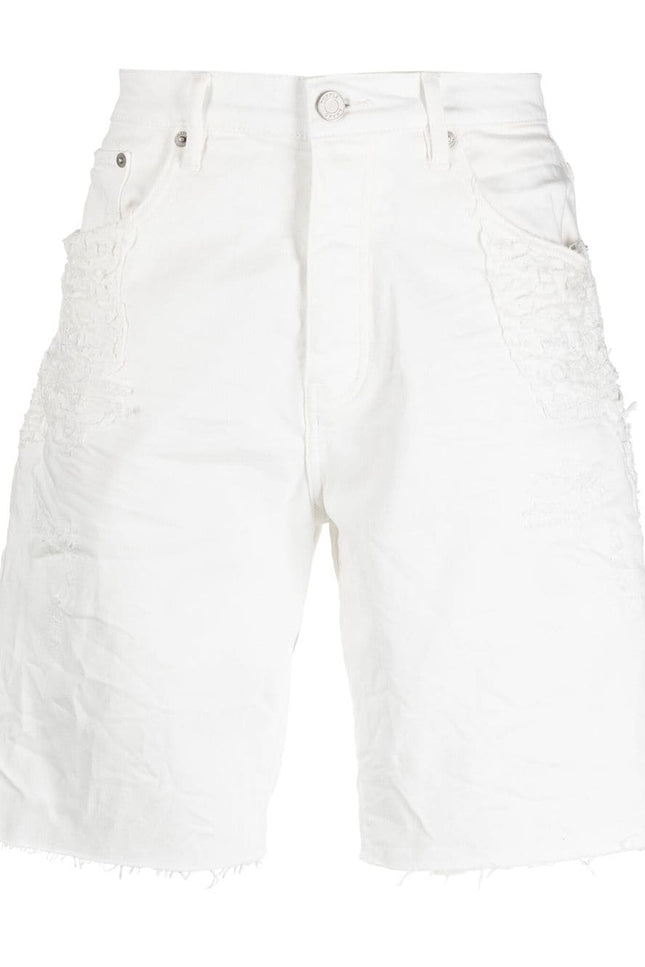 Purple Brand Shorts White – Urbanheer