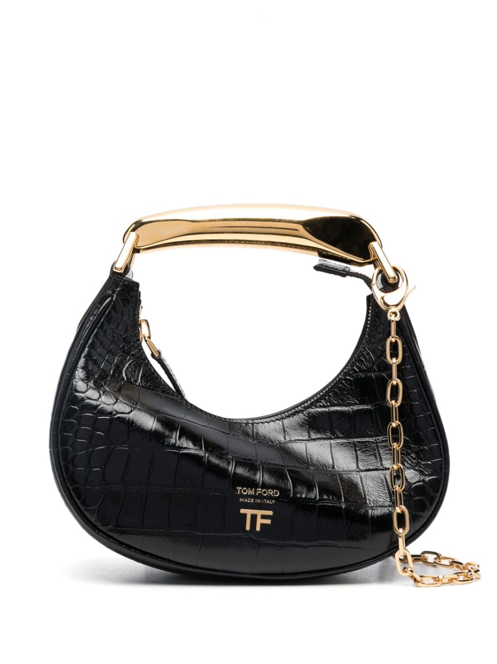 Tom Ford Velvet Shoulder Bag - Black Shoulder Bags, Handbags - TOM139503 |  The RealReal