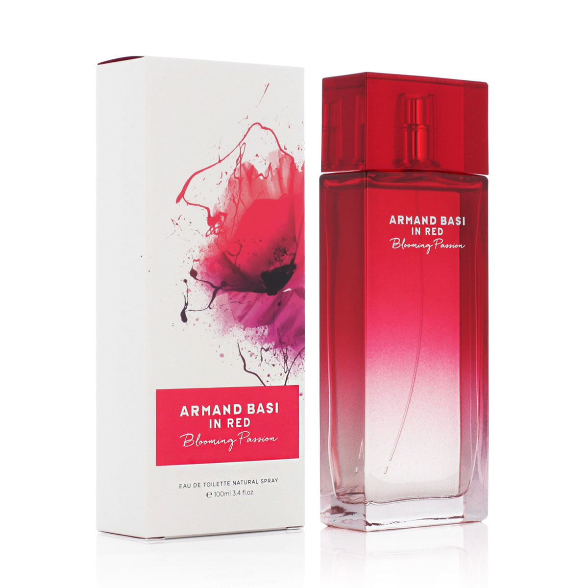 Women S Perfume Armand Basi Edt In Red Blooming Passion 100 Ml